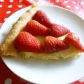 Gargantua's cooksnap of when they made イチゴカスタードタルト.