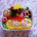 みうきー's cooksnap of when they made キャラ弁☆ひょっこりうさぎちゃん☆.