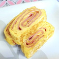 にじジャム's cooksnap of when they made 玉子焼き☆ハムを巻いて☆.