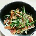 mipoco★'s cooksnap of when they made 水菜とベーコンの炒め物.