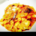 えりんぎぴーまん's cooksnap of when they made ダイエット：鮭と豆と茸と野菜のトマト煮.