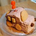 わかばさくらママ's cooksnap of when they made アンパンマンと仲間たちの★くるまケーキ.