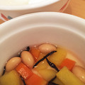 クックP4USVS☆'s cooksnap of when they made 離乳食完了期 さつまいもと大豆煮.