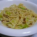 さちこりらくま's cooksnap of when they made 梅風味☆納豆スパゲティ.
