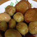 みずは's cooksnap of when they made うまー！新じゃがと卵♡こってりころころ煮.
