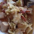 1035's cooksnap of when they made 白菜と高野豆腐のミルク煮.