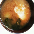 ささなお's cooksnap of when they made ＊大根とわかめと卵の味噌汁＊.