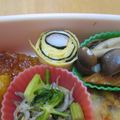 daikanon's cooksnap of when they made お弁当❀可愛いかにかま入りくるくる卵焼き.