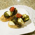 るるおか's cooksnap of when they made 夏野菜とモッツァレラのタルティーヌ.