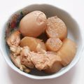 もこもこtrain's cooksnap of when they made 鶏肉と大根の煮物.