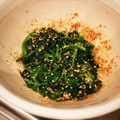 momotsu223's cooksnap of when they made 基本のほうれん草のゴマ和え.