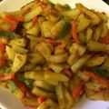 佳苑ｓ's cooksnap of when they made ジャガイモ・ニンジン・鶏肉のカレー粉炒め.