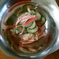 クック3D63YZ☆'s cooksnap of when they made 超簡短♪カニカマときゅうりのサラダ.