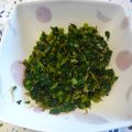 こごう's cooksnap of when they made カブの葉炒め.