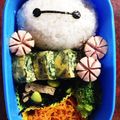 小林ハナ's cooksnap of when they made ☆ベイマックス3兄弟弁当☆.