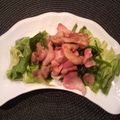 GREEN　ROSE's cooksnap of when they made 成城石井のレタス・ベーコン・鳥皮サラダ☆.