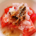 ユーロン's cooksnap of when they made トマトとおろし大根の金山寺味噌和え.