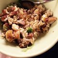 えみちぃ999's cooksnap of when they made ☆唐揚げ一個で唐揚げレタスチャーハン☆.