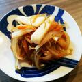 ∞くぅ∞'s cooksnap of when they made お弁当に！油揚げと長芋の簡単おかず.