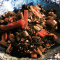 kawaramono's cooksnap of when they made 母から教わった♫油揚げと大根の葉の炒め物.