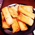ゆいまま0326's cooksnap of when they made たっぷり玉ねぎとツナのクリーム春巻き.