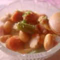 しおりのテーマ's cooksnap of when they made インゲン豆とアサリの煮物　お弁当材料用.