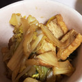 ♪kanapon♪'s cooksnap of when they made 厚揚げとキャベツのあっさり味噌炒め.