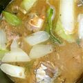 六松なずな♧'s cooksnap of when they made ベストマッチ☆サバ缶のウド汁.