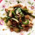 kiyousa's cooksnap of when they made 簡単！旨旨チンジャオロース！.