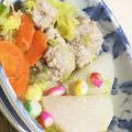宏美0201's cooksnap of when they made 蓮根入り鶏だんごの柔らか煮.