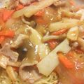makosaka's cooksnap of when they made たけのこたっぷり♪ 五目あんかけ焼きそば.