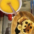 お気楽な嫁。's cooksnap of when they made 簡単!ばりうまカボチャポタージュ♡.