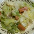 emiko93950's cooksnap of when they made 春キャベツとウインナーの簡単コンソメ蒸し.