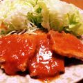 ひでかずそる's cooksnap of when they made たっぷりソースで♬ポークチャップ☆彡.