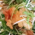クックECCCHM☆'s cooksnap of when they made たっぷり水菜と鳥むね肉の キムチあえ☆.
