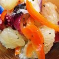塩豆大福大好き's cooksnap of when they made 海老とタコとグレープフルーツのマリネ♡.