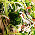 rin0418r24's cooksnap of when they made 簡単★豆苗とえのきの梅肉和え.