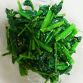 おやんず's cooksnap of when they made つぼみ菜の粒マスタード和え.