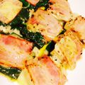 DJらんす's cooksnap of when they made もちもち＊生麩のしそベーコン巻き.