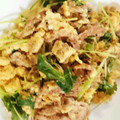 あやとろ's cooksnap of when they made 三つ葉の香り♡豚肉と三つ葉のあっさり炒め.