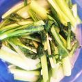 lamiloy's cooksnap of when they made 小松菜のにんにく炒め.