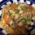 花花里's cooksnap of when they made 長崎の味を簡単に☆皿うどん風焼きそば.