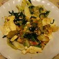 n0604's cooksnap of when they made ★風邪に勝つ！豆腐と葱と韮の生姜炒め★.