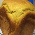 くわっくま's cooksnap of when they made HBで☆かぼちゃ食パン.
