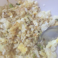 hina＊kan's cooksnap of when they made 牛脂で卵とネギの炒飯.
