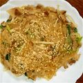 tarotch's cooksnap of when they made ほうれん草と豚肉のチャプチェ～♪♪.