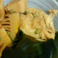 あかぷり's cooksnap of when they made たけのこ、油揚げとわかめの煮物.
