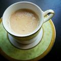 BIGI's cooksnap of when they made ホットミルク☆バナナ黒糖入り.