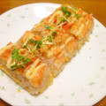 sawawaa's cooksnap of when they made 炙りマヨ照り♡海老の押し寿司.