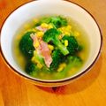 ハリソン2000's cooksnap of when they made ブロッコリーの中華スープ.